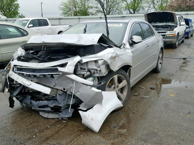 1G1ZC5E08CF128355 - 2012 CHEVROLET MALIBU 1LT 银色 照片 2