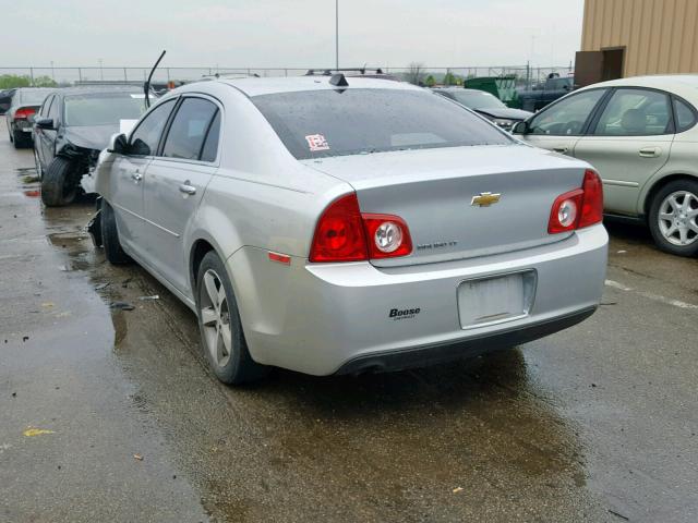1G1ZC5E08CF128355 - 2012 CHEVROLET MALIBU 1LT 银色 照片 3
