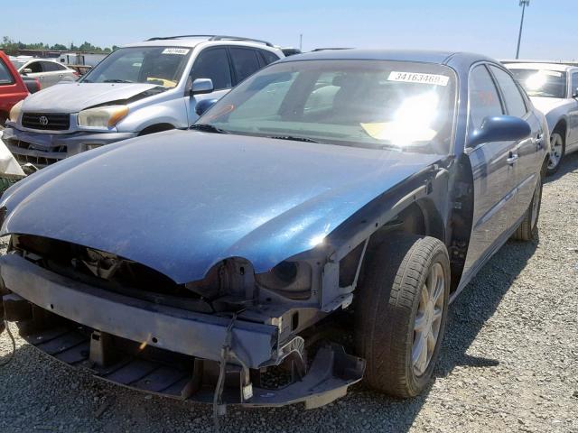 2G4WE587561200049 - 2006 BUICK LACROSSE C BLUE photo 2