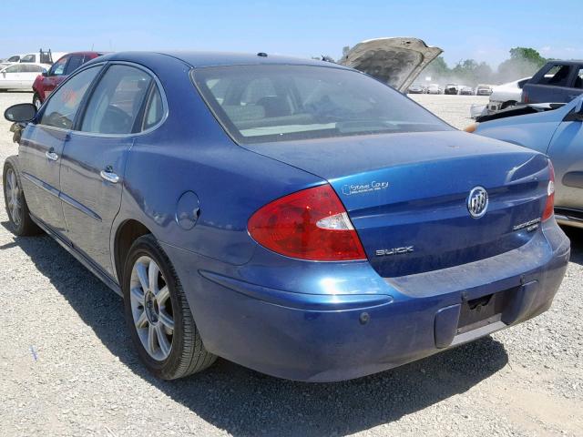 2G4WE587561200049 - 2006 BUICK LACROSSE C BLUE photo 3