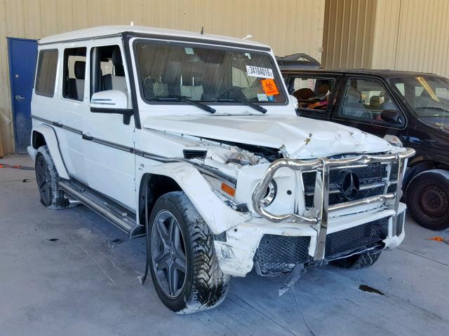 WDCYC7DF0GX254594 - 2016 MERCEDES-BENZ G 63 AMG WHITE photo 1