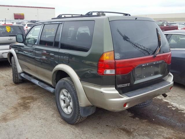 JA4MT31P3WP014457 - 1998 MITSUBISHI MONTERO SPORT LS  photo 3