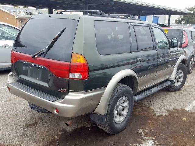 JA4MT31P3WP014457 - 1998 MITSUBISHI MONTERO SPORT LS  photo 4