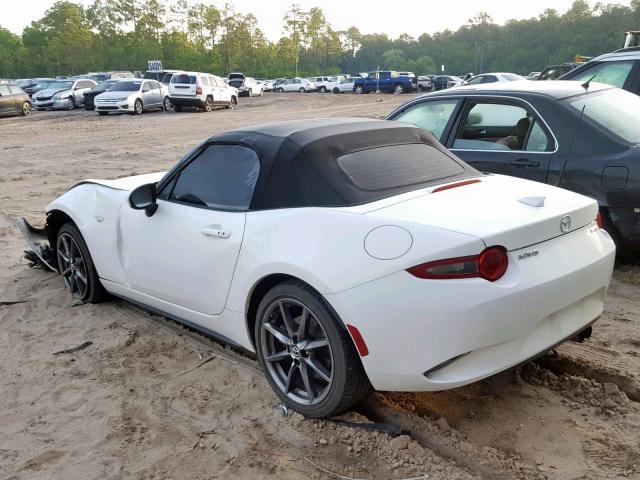 JM1NDAD73G0118478 - 2016 MAZDA MX-5 MIATA WHITE photo 3