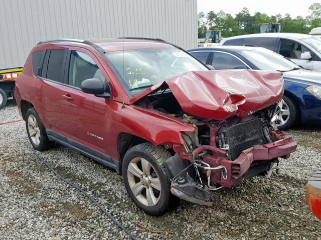 1J4NT1FBXBD170982 - 2011 JEEP COMPASS SP ბურგუნდია ფოტო 1