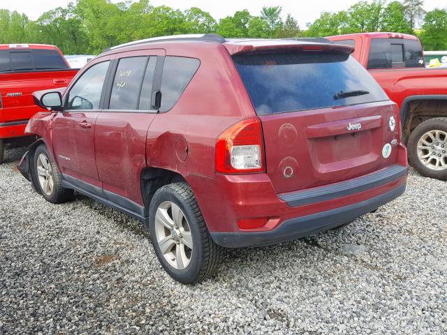 1J4NT1FBXBD170982 - 2011 JEEP COMPASS SP ბურგუნდია ფოტო 3