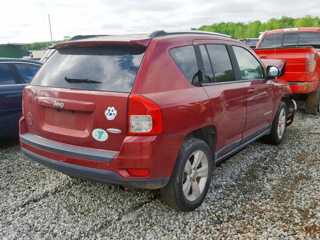 1J4NT1FBXBD170982 - 2011 JEEP COMPASS SP ბურგუნდია ფოტო 4