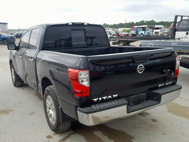 1N6AA1EJ7HN561266 - 2017 NISSAN TITAN S BLACK photo 3