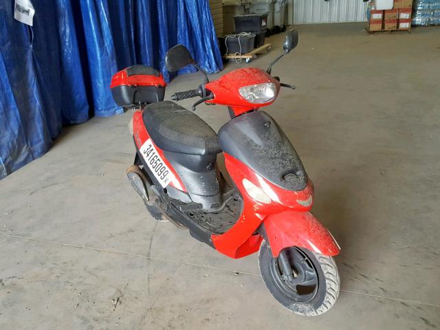 L9NTEACB1G1004355 - 2016 TAO SCOOTER RED photo 1