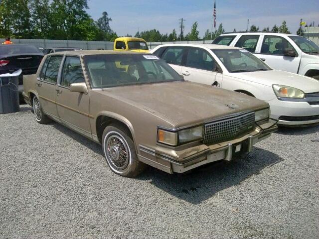 1G6CD5150J4332185 - 1988 CADILLAC DEVILLE TAN photo 1