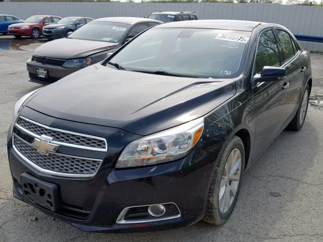 1G11H5SA0DU123840 - 2013 CHEVROLET MALIBU LTZ 黑色 照片 2