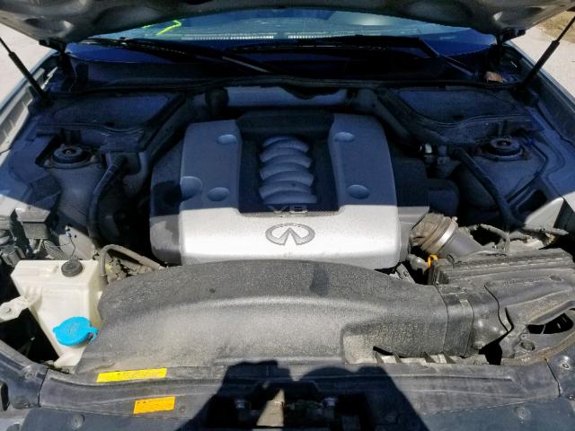 JNRBS08W86X400738 - 2006 INFINITI FX45 GRAY photo 7