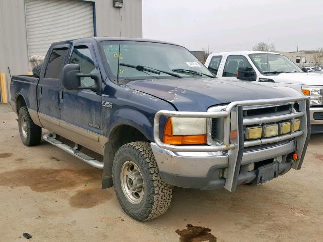 1FTNW21F81EA15319 - 2001 FORD F250 SUPER BLUE photo 1