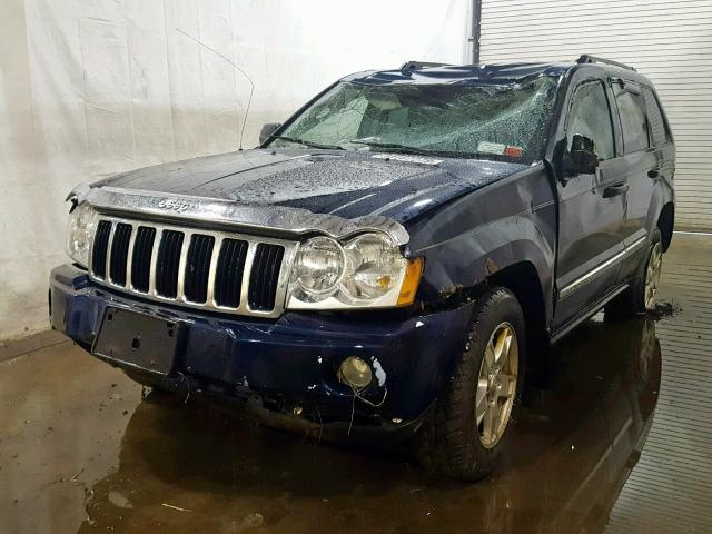 1J4GR48K16C157569 - 2006 JEEP GRAND CHER BLUE photo 2