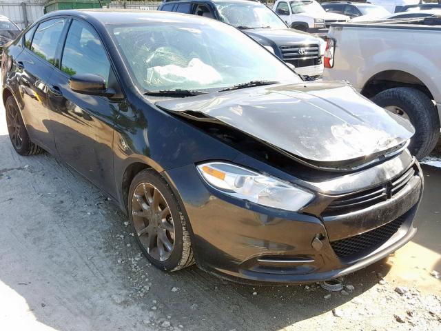 1C3CDFBH2DD259082 - 2013 DODGE DART SXT BLACK photo 1