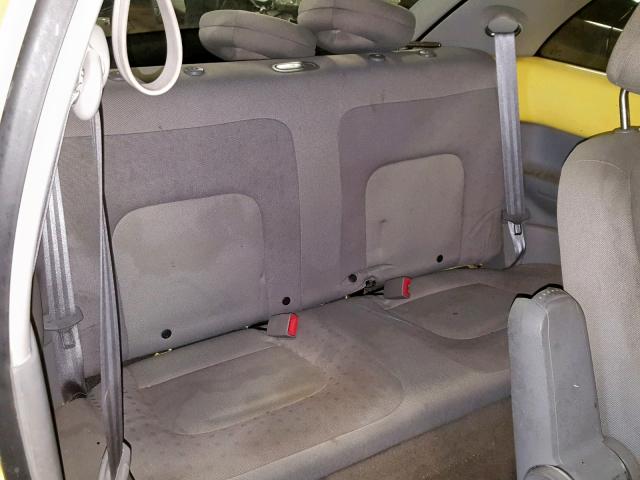 3VWCP21C52M405992 - 2002 VOLKSWAGEN NEW BEETLE Gelb Foto 6