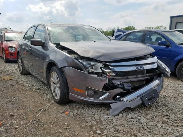 3FAHP0JG9BR200118 - 2011 FORD FUSION SEL CHARCOAL photo 1