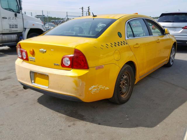 1G1ZF57529F168648 - 2009 CHEVROLET MALIBU HYB YELLOW photo 4