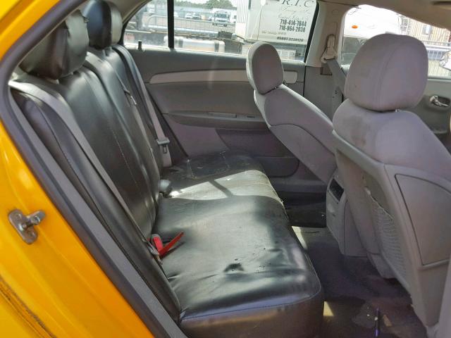 1G1ZF57529F168648 - 2009 CHEVROLET MALIBU HYB YELLOW photo 6