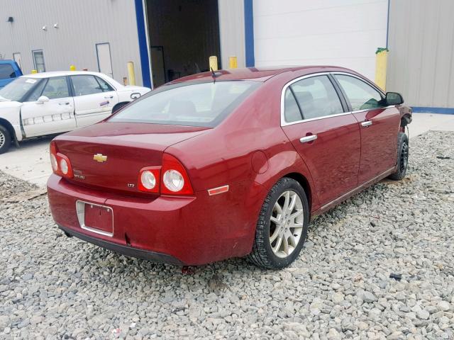 1G1ZK57B39F219253 - 2009 CHEVROLET MALIBU LTZ BURGUNDY photo 4