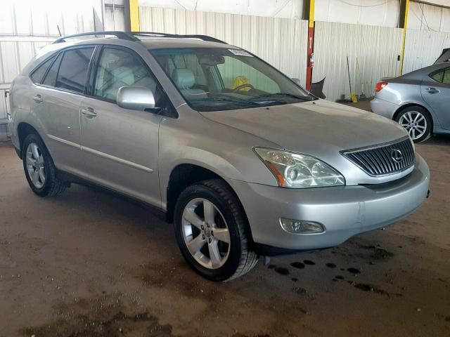 JTJGA31U540042276 - 2004 LEXUS RX 330 SILVER photo 1