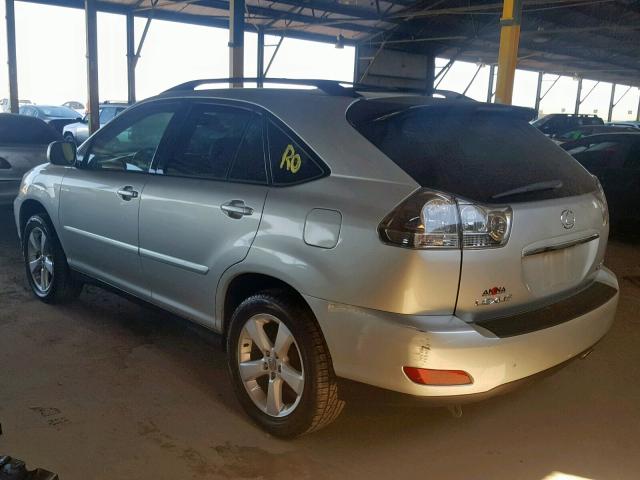 JTJGA31U540042276 - 2004 LEXUS RX 330 SILVER photo 3