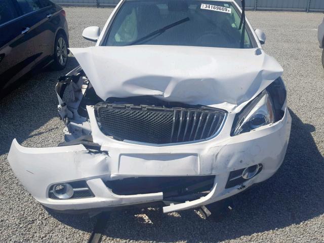 1G4PR5SK0D4102053 - 2013 BUICK VERANO CON WHITE photo 7