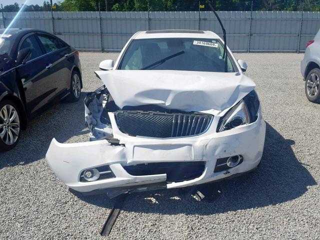 1G4PR5SK0D4102053 - 2013 BUICK VERANO CON WHITE photo 9