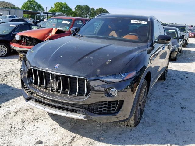 ZN661XUL7JX288451 - 2018 MASERATI LEVANTE LU BLACK photo 2