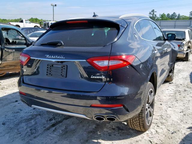 ZN661XUL7JX288451 - 2018 MASERATI LEVANTE LU BLACK photo 4