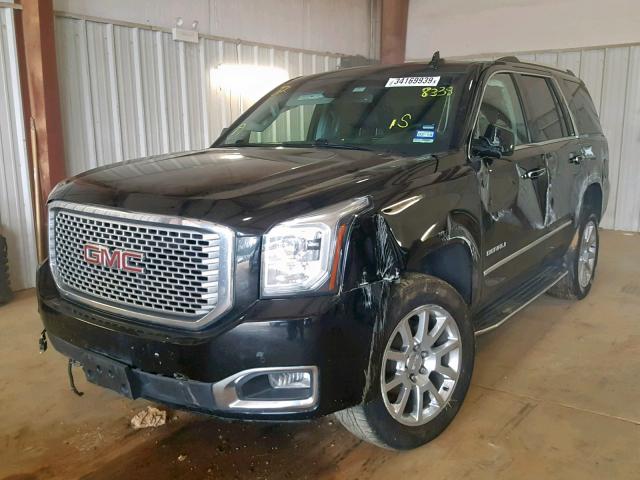 1GKS1CKJ1HR158338 - 2017 GMC YUKON DENA BLACK photo 2