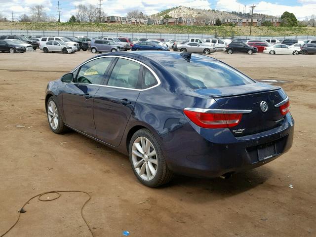 1G4PR5SK6F4186530 - 2015 BUICK VERANO CON BLUE photo 3