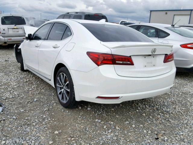 19UUB1F39FA006547 - 2015 ACURA TLX WHITE photo 3