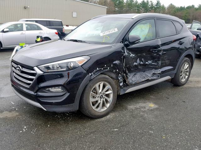 KM8J3CA28HU506964 - 2017 HYUNDAI TUCSON LIM BLACK photo 2