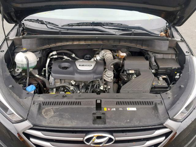 KM8J3CA28HU506964 - 2017 HYUNDAI TUCSON LIM BLACK photo 7