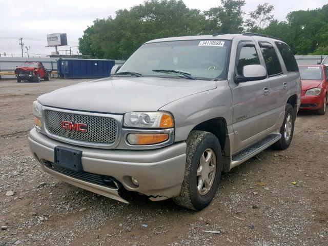 1GKEK63U86J153220 - 2006 GMC YUKON DENA SILVER photo 2