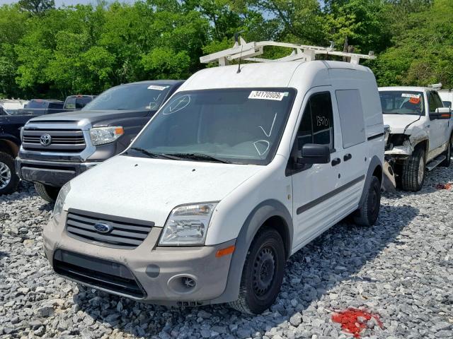 NM0LS7ANXBT072350 - 2011 FORD TRANSIT CO WHITE photo 2