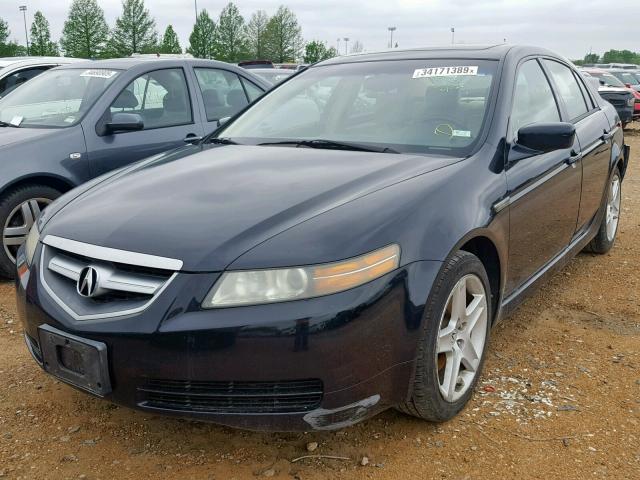 19UUA662X6A039080 - 2006 ACURA 3.2TL BLACK photo 2