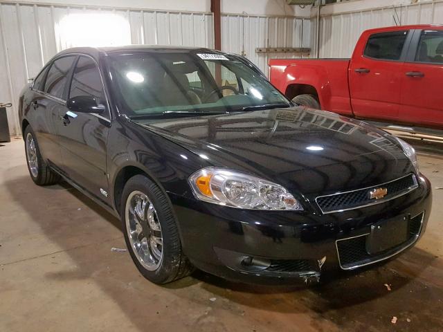 2G1WD58C589266022 - 2008 CHEVROLET IMPALA SUP შავი ფოტო 1
