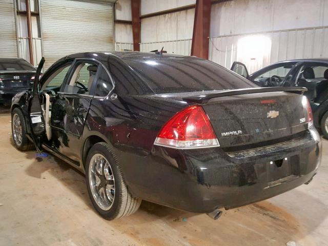 2G1WD58C589266022 - 2008 CHEVROLET IMPALA SUP შავი ფოტო 3