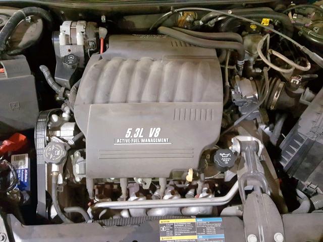 2G1WD58C589266022 - 2008 CHEVROLET IMPALA SUP შავი ფოტო 7