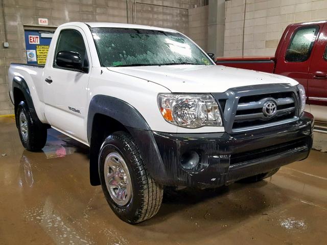 5TENX62NX9Z645703 - 2009 TOYOTA TACOMA PRE WHITE photo 1