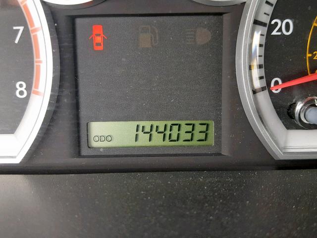 KL1TD56698B150996 - 2008 CHEVROLET AVEO BASE შავი ფოტო 8