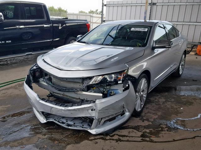 1G1155S31EU146331 - 2014 CHEVROLET IMPALA LTZ GRAY photo 2