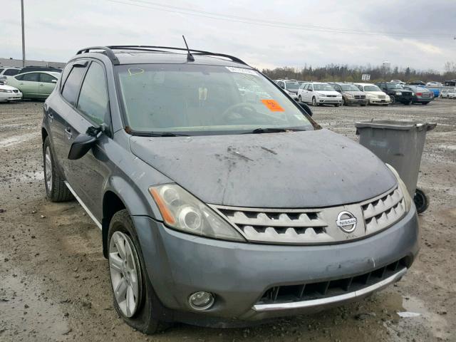 JN8AZ08T66W427587 - 2006 NISSAN MURANO SL GRAY photo 1