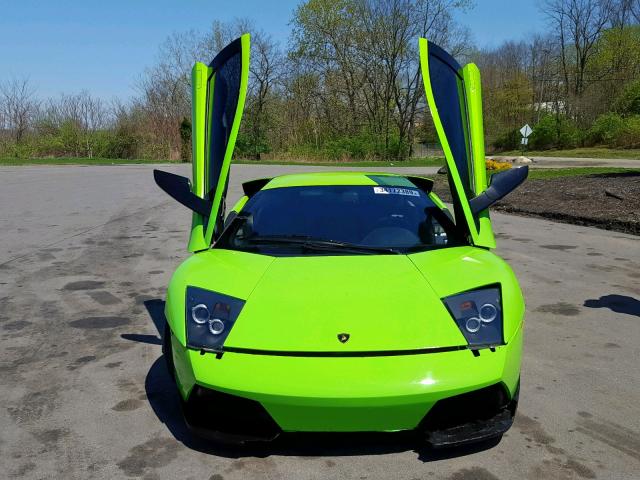 ZHWBU16MX4LA01202 - 2004 LAMBORGHINI MURCIELAGO GREEN photo 9