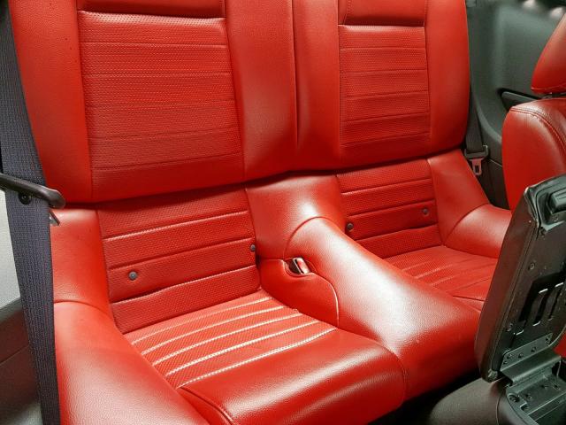 1ZVHT82H265112366 - 2006 FORD MUSTANG GT RED photo 6