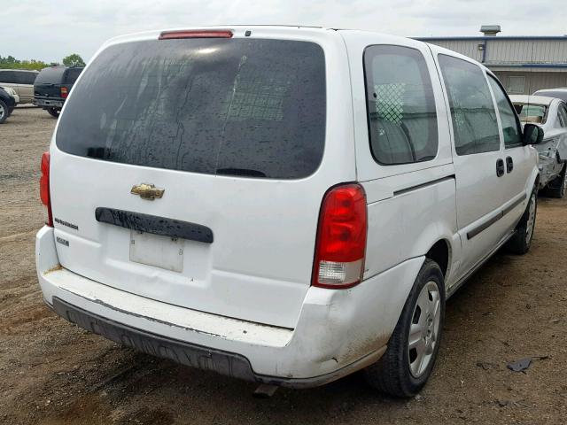 1GBDV13W08D162888 - 2008 CHEVROLET UPLANDER I WHITE photo 4