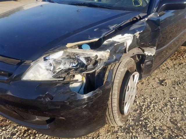 1HGES16345L025689 - 2005 HONDA CIVIC DX VP  photo 9