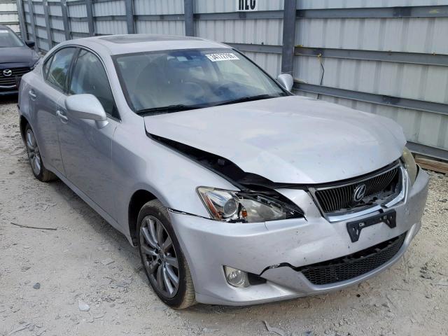 JTHCK262262002405 - 2006 LEXUS IS 250 SILVER photo 1